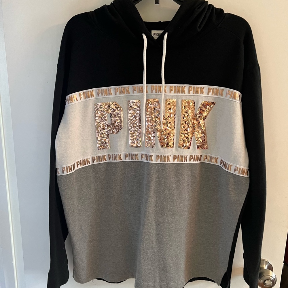 Pink hoodie